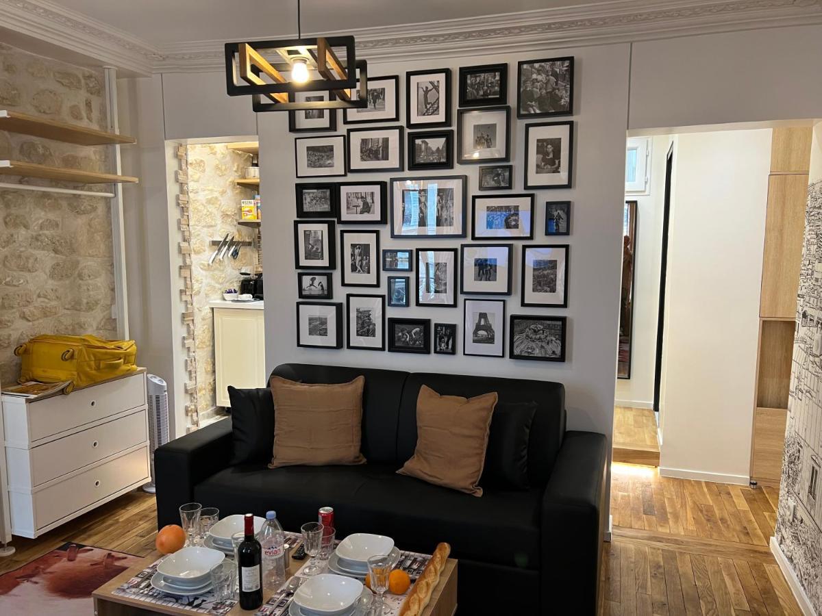 Cosy Appartement A 500M De Montmartre Párizs Kültér fotó